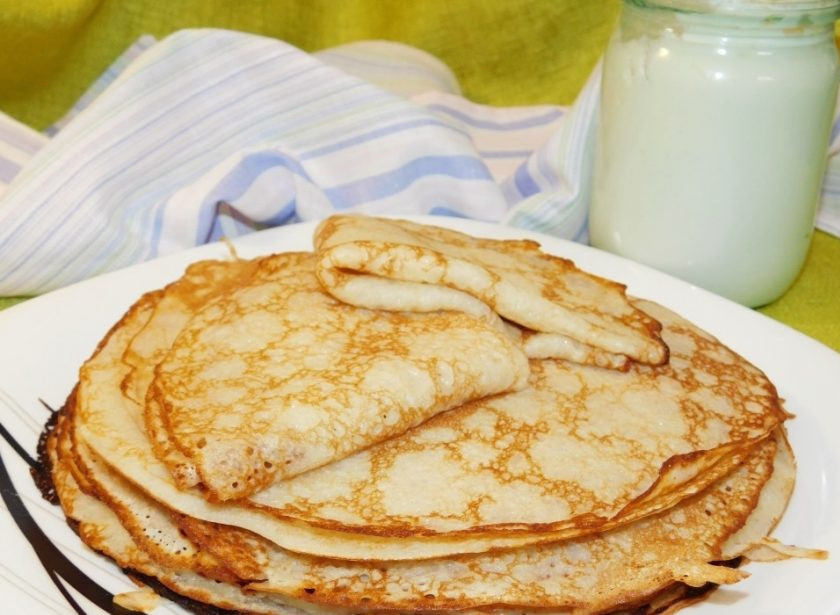 1. Этап. Манно-овсяные блины: Приятного аппетита!