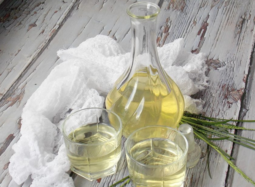 1. Этап. Зубровка в домашних условиях: Процедите 