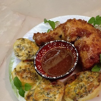 1. Этап. Куриные бедра под медовым соусом: Приятного аппетита!