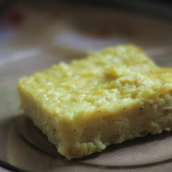 Рисовая запеканка с цветной капустой и сыром