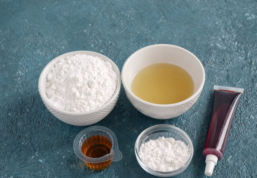 1. Этап. Безе из аквафабы: Подготовьте все ингредиенты.