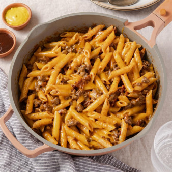 Bacon Cheeseburger Pasta