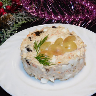 Салат Новогоднее танго