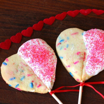 Кейкпопсы Валентинки