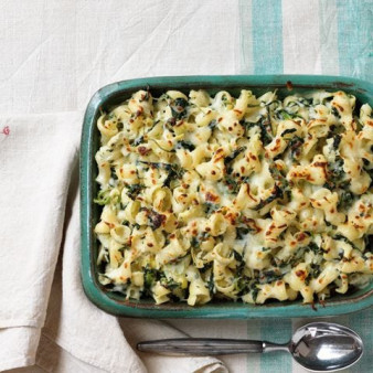 Spinach and Artichoke Baked Pasta