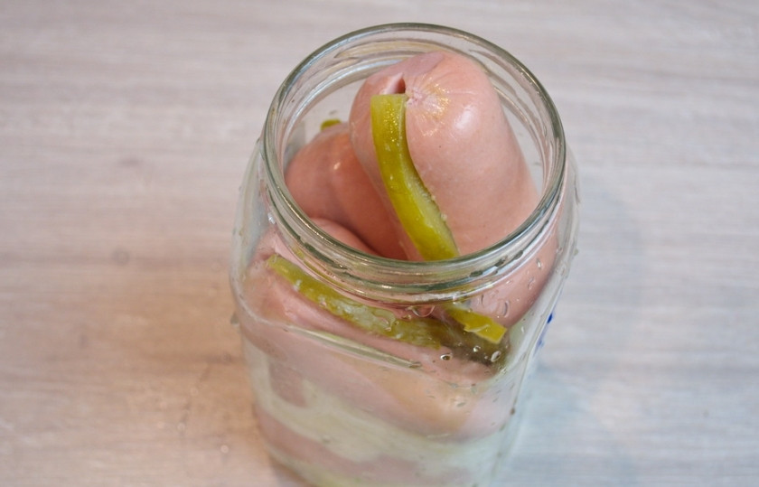 1. Этап. Утопенцы (шпикачка): Снова шпикачки.