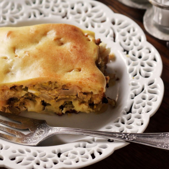 Пирог с капустой простой