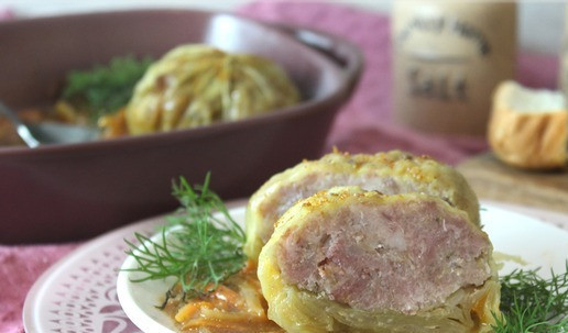 1. Этап. Голубцы «Необычные»: Выложить на блюдо, не забыв предварительно удалить нитки. Приятного аппетита!