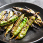 Grilled English Peas