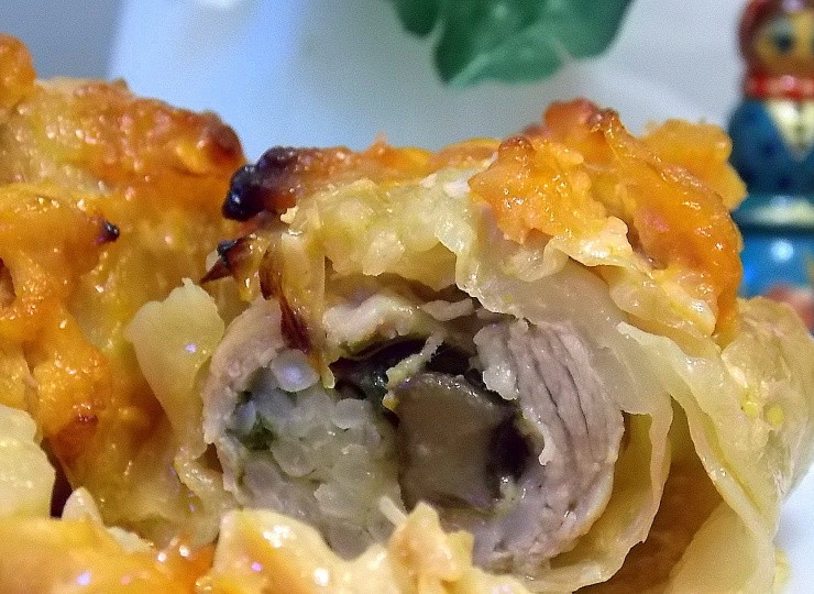 1. Этап. Голубцы Матрешки: Приятного аппетита!