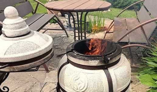 1. Этап. Голени индейки из тандыра: Тандыр разогреть, дать прогореть, готовить будем на углях.