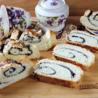 Рулет с маком Сдобная особа