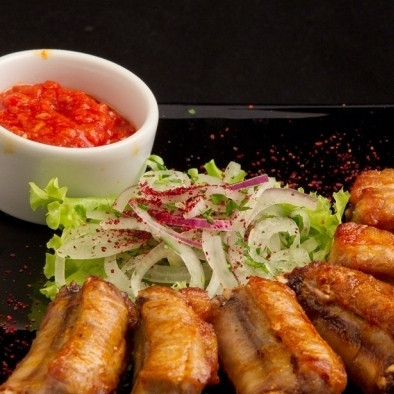 1. Этап. Шашлык из свиных ребрышек: Едим да нахваливаем! ;)