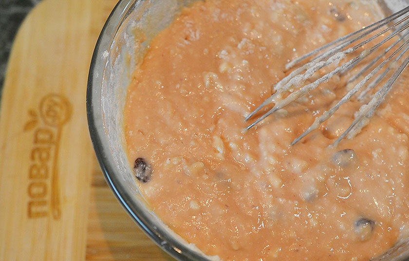 1. Этап. Пасхальный кулич Священный хлебец: 7. Хорошо перемешайте.