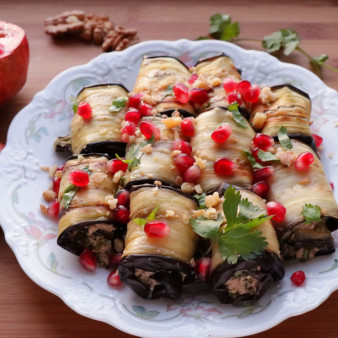 Баклажаны в ореховом соусе