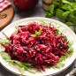 Салат из свеклы, граната и яблока