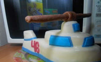 1. Этап. Торт Вертолет: 10. Так будет выглядеть результат ваших трудов. Отправляйте торт на 10 часов в холодильник, после чего наслаждайтесь потрясающим вкусом!