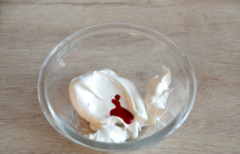 1. Этап. Макаронс на итальянской меренге: Если хотите приготовить цветные 