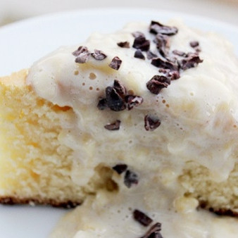 Манник на сметане со сгущенкой