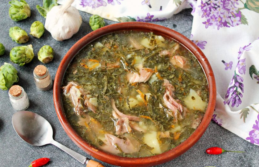 1. Этап. Щи из крошева с курицей: Приятного аппетита!