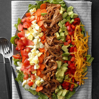Barbecue Pork Cobb Salad