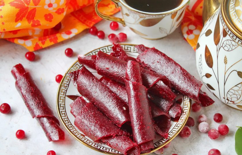 1. Этап. Пастила из клюквы: Приятного аппетита!