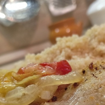 1. Этап. Минтай, запеченный в духовке: *