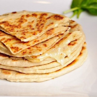 Мгновенный хачапури на сковороде