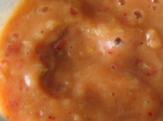 1. Этап. Смузи для детей: Взбиваем все это в пюре.