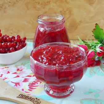 Калина на зиму