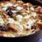Brussels Sprouts, Mushroom & Goat Cheese Casserole