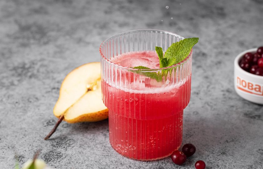 1. Этап. Грушевый коктейль с шампанским: Грушевый коктейль с шампанским готов!