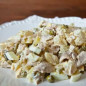 Столичный салат с курицей