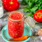 Сырая аджика из помидоров