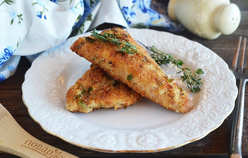 1. Этап. Тилапия Milanese: 7. Приятного аппетита!