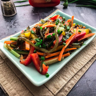 Салат Дальневосточный из морской капусты