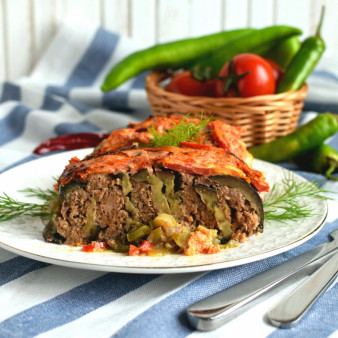 Кебабы в овощах по-турецки