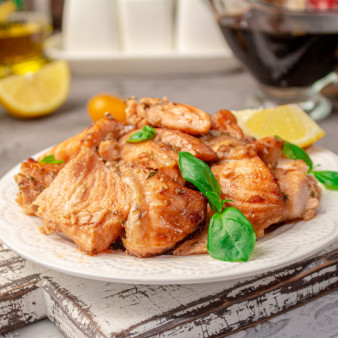 Форель запеченная в соевом соусе