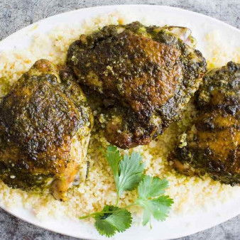 Куриные бедра по-мароккански