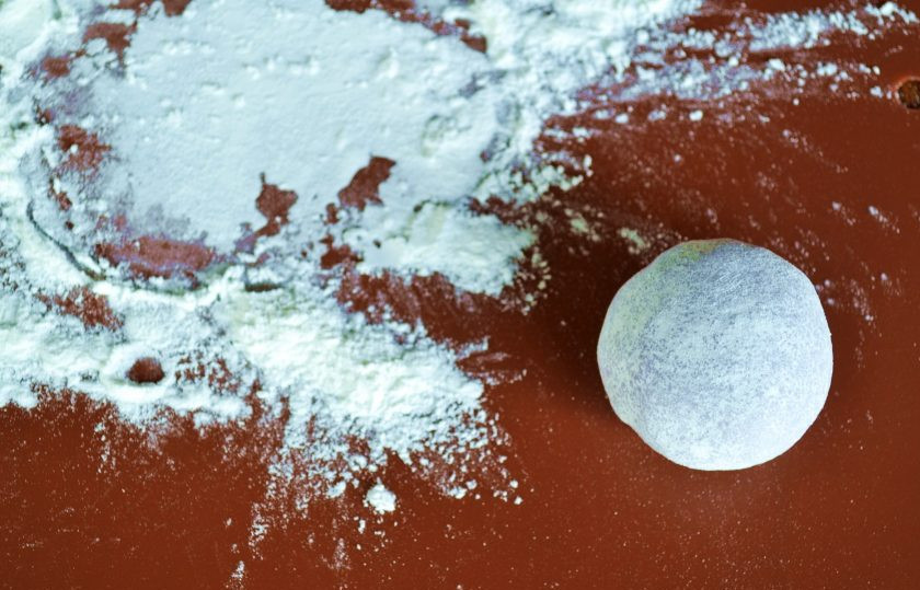 1. Этап. Японские пирожные Моти: И аккуратно залепите. Пирожное 