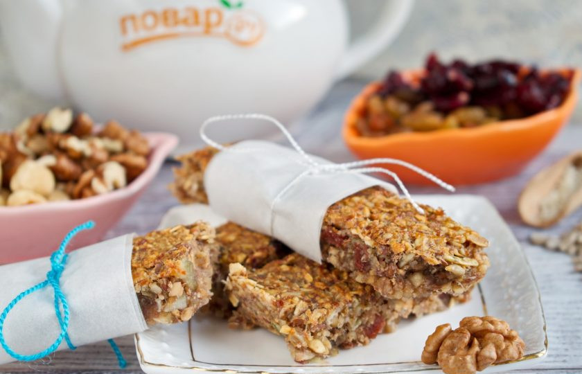 1. Этап. Энергетические батончики: Приятного аппетита!