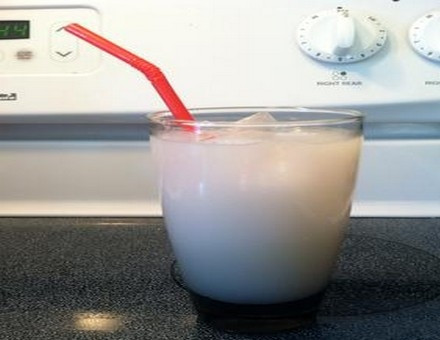 1. Этап. Рисовый напиток: Рисовый напиток «Орчата» готов.