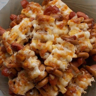 Сосиски в бубликах