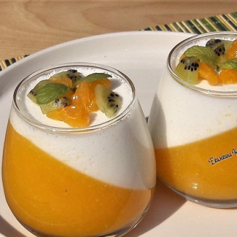 Мандариновая панакота ПП от нутрициолога