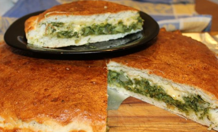 1. Этап. Закрытая пицца с брокколи: Приятного аппетита!