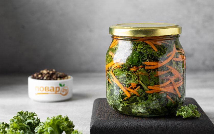 1. Этап. Капуста кале на зиму: Капуста кале на зиму готова!