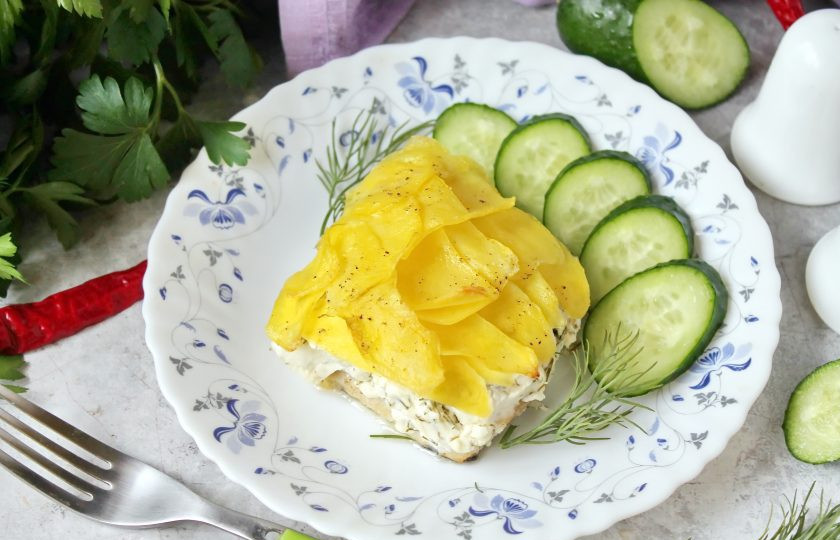 1. Этап. Треска по-поморски: Приятного аппетита!