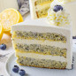 Лимонно-маковый торт