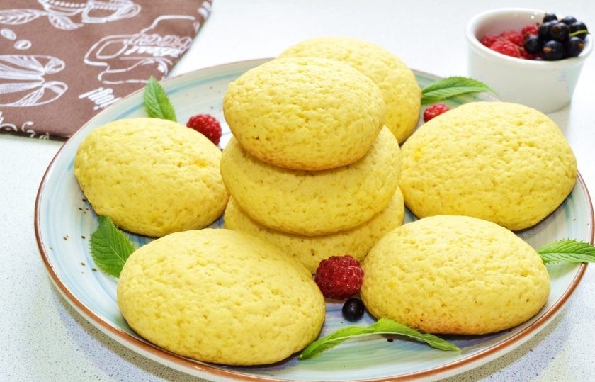 1. Этап. Печенье с вареными желтками: Немного остудите и подавайте к столу. Приятного чаепития!