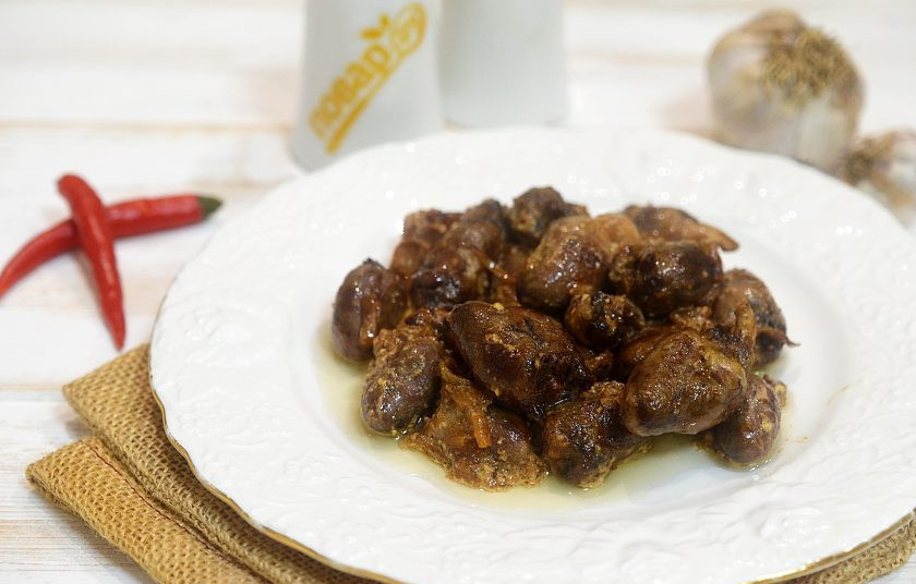 1. Этап. Сердечки в соевом соусе: 8. Приятного аппетита!